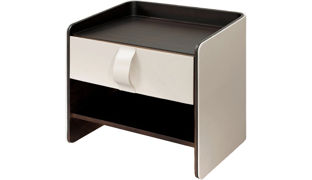 勞倫斯皮革床頭櫃