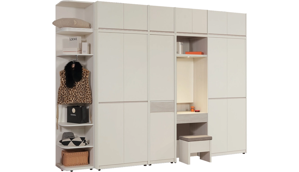 維也納衣櫥組(含被櫥櫃)