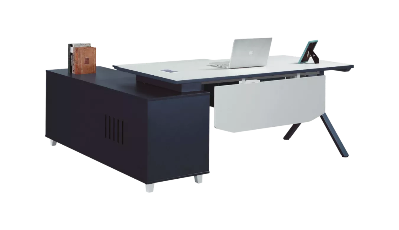 MS-51T1816智木L型辦公桌+側櫃