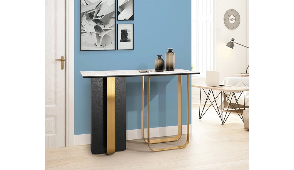 克萊夫4.6尺岩板玄關桌