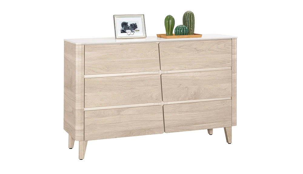 丹尼爾4尺岩板六斗櫃