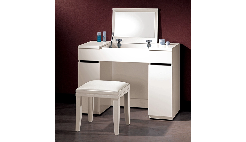 波爾卡3.3尺掀鏡化妝台