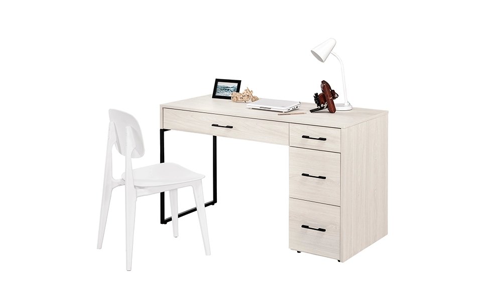 蘿克斯4尺四抽書桌