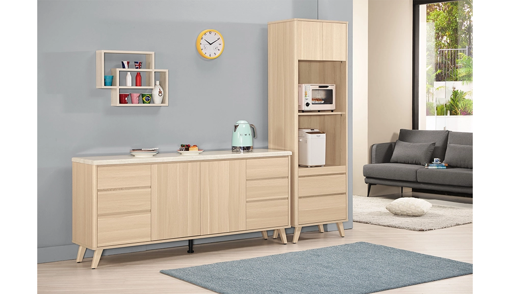 克萊爾6尺高餐櫃