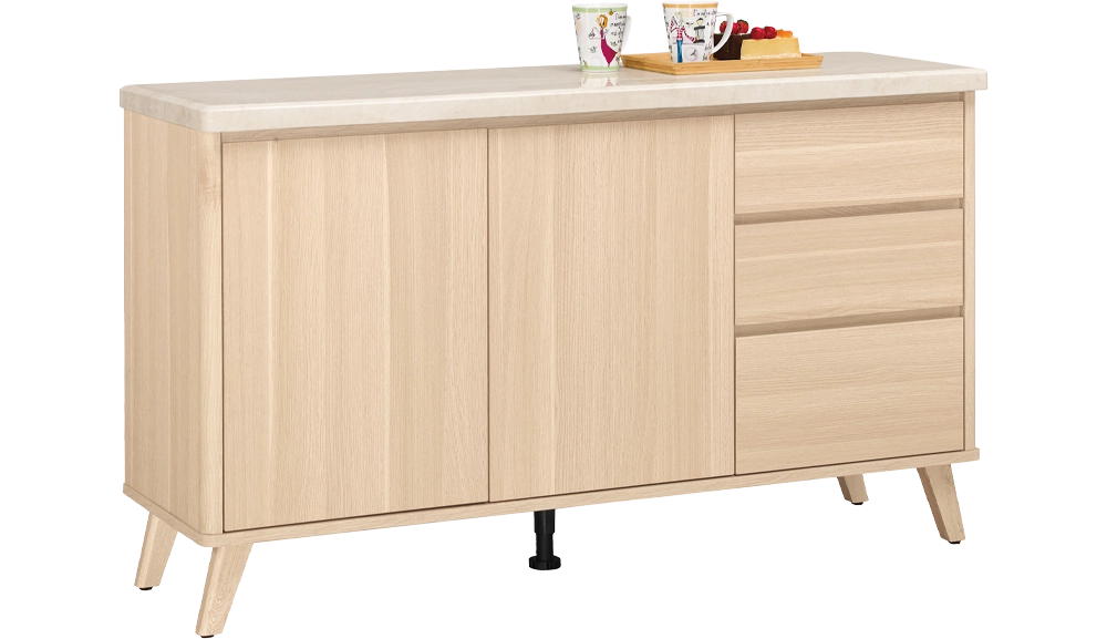 克萊爾4.5尺石面餐櫃