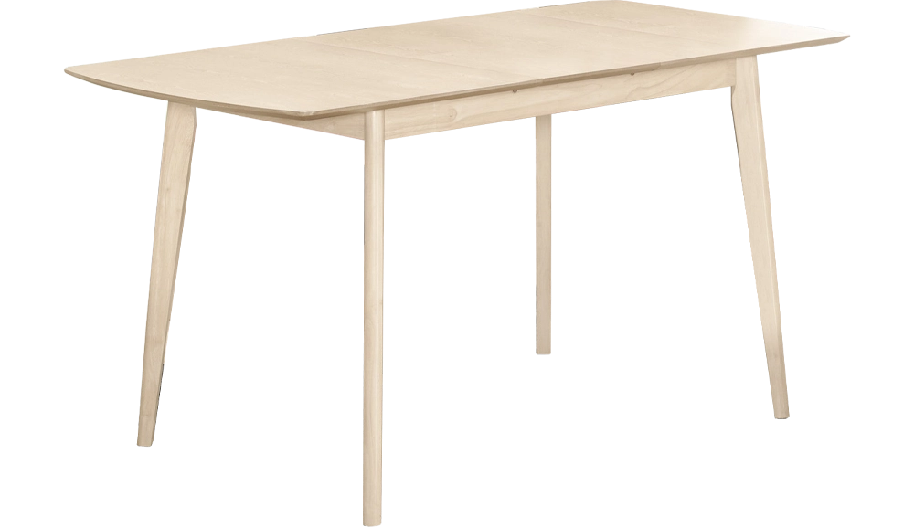 本尼娜5尺多功能蝴蝶餐桌(洗白色)