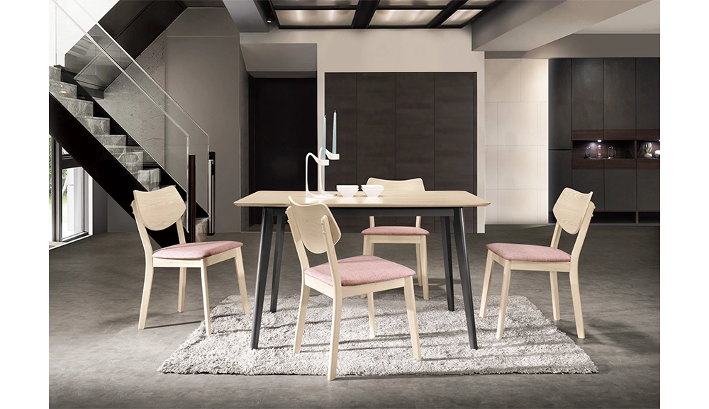 卡羅爾4尺餐桌(洗白色)