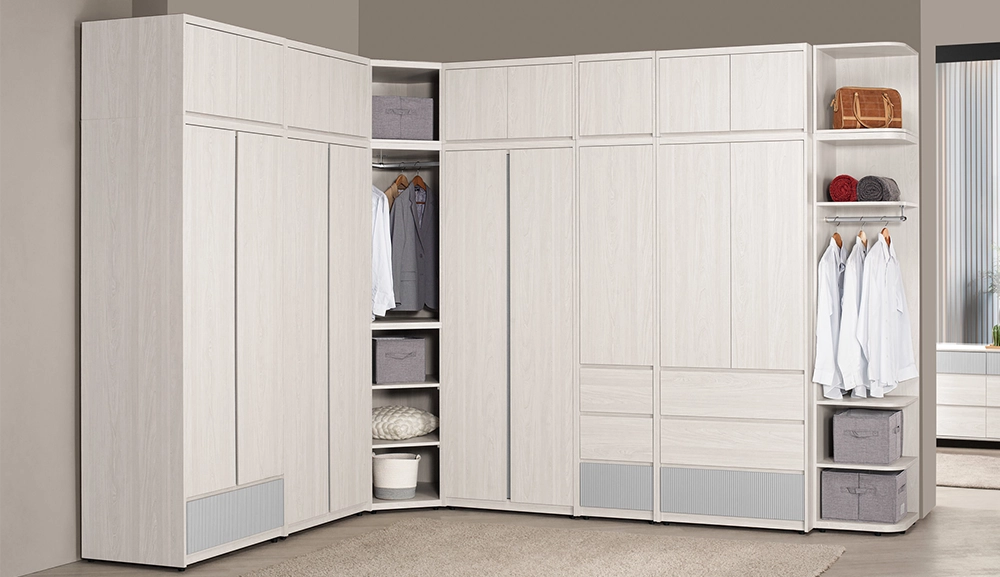 喬倫斯11尺被櫥式組合衣櫥(全組)