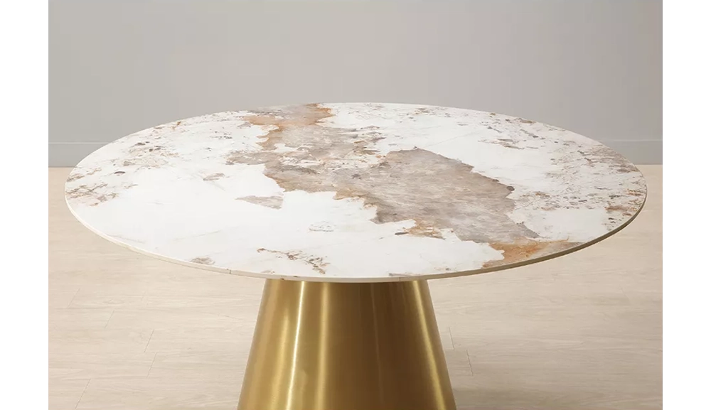 潘朵拉岩板4.5尺圓桌