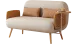 S-2229布藝功能沙發(原木色)