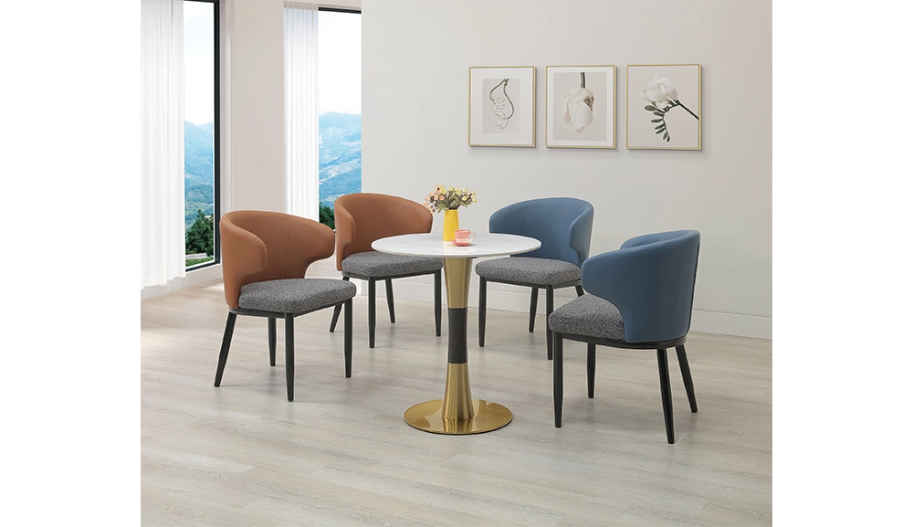 湯森2.3尺岩板圓餐桌