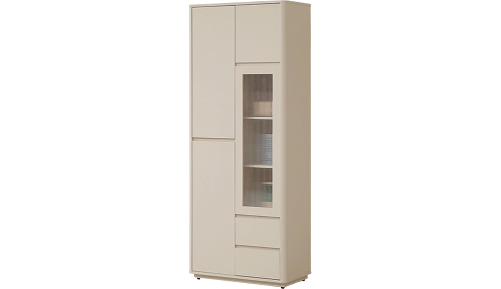 奶油風2.6尺書櫃