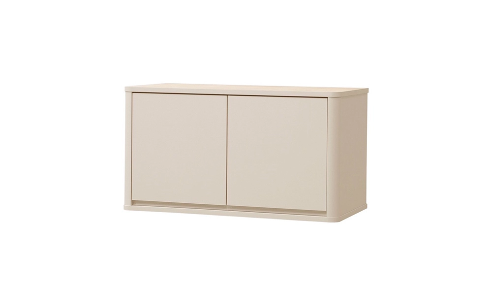 奶油風2.6尺書櫃