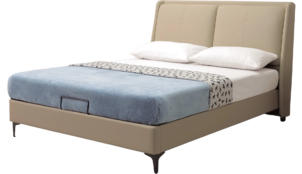 米諾瓦半牛皮床台