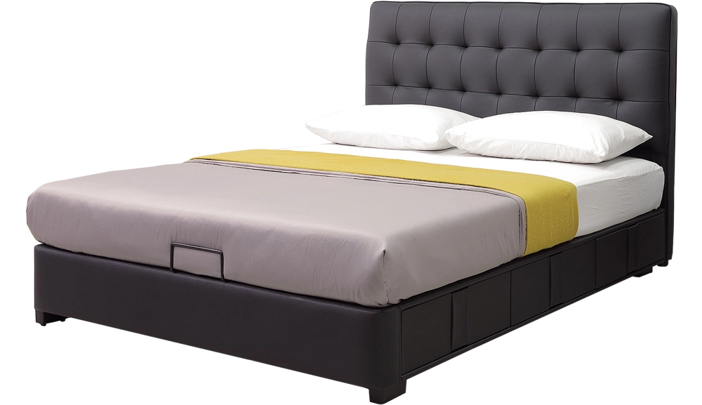 華格夫半牛皮三抽床台