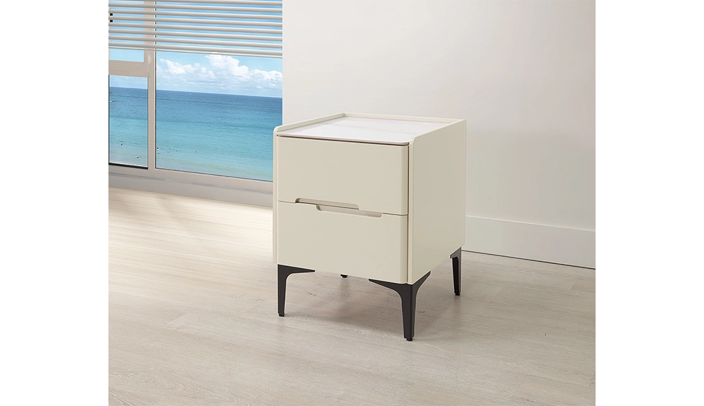 弗里達岩板床頭櫃