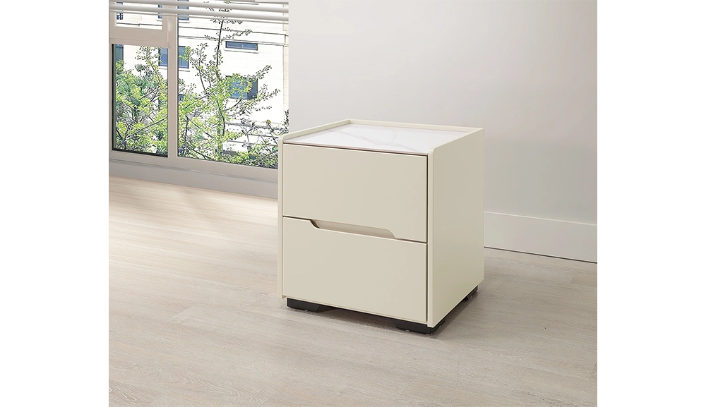 夏洛岩板床頭櫃