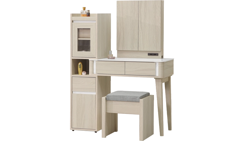 華格爾2.7尺岩板伸縮鏡台