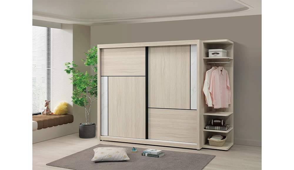 萊米克推門衣櫥