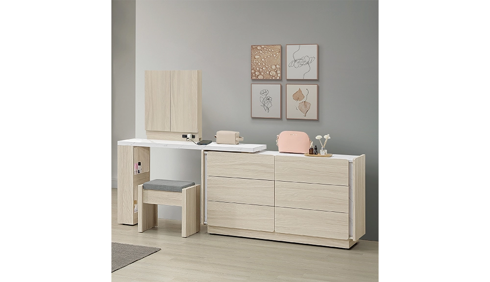 克利奧4尺功能伸縮鏡台組