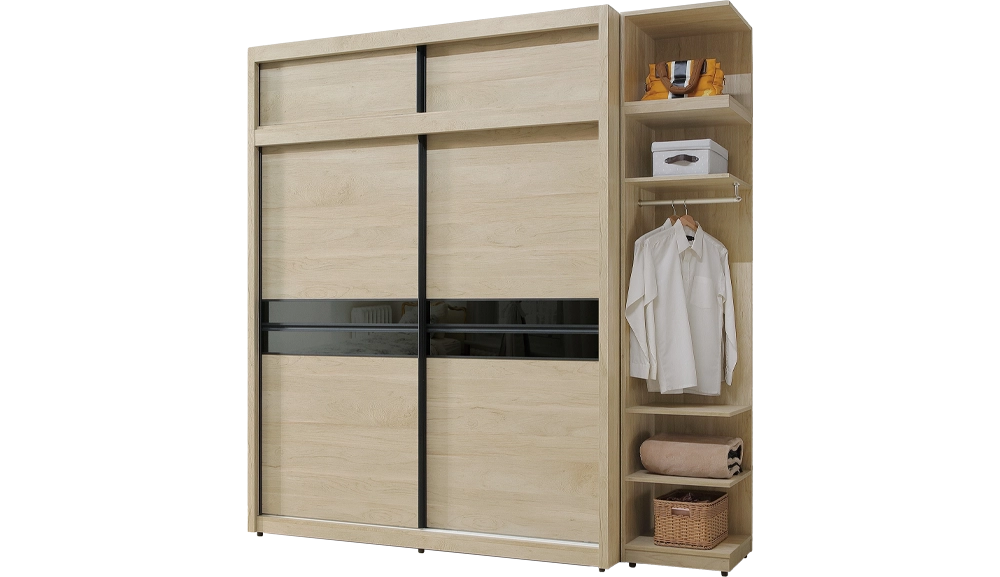 威瑟斯推門高衣櫥