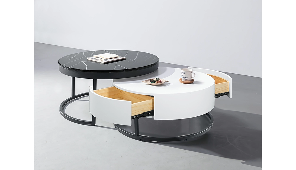 凡麗莎石面茶几組