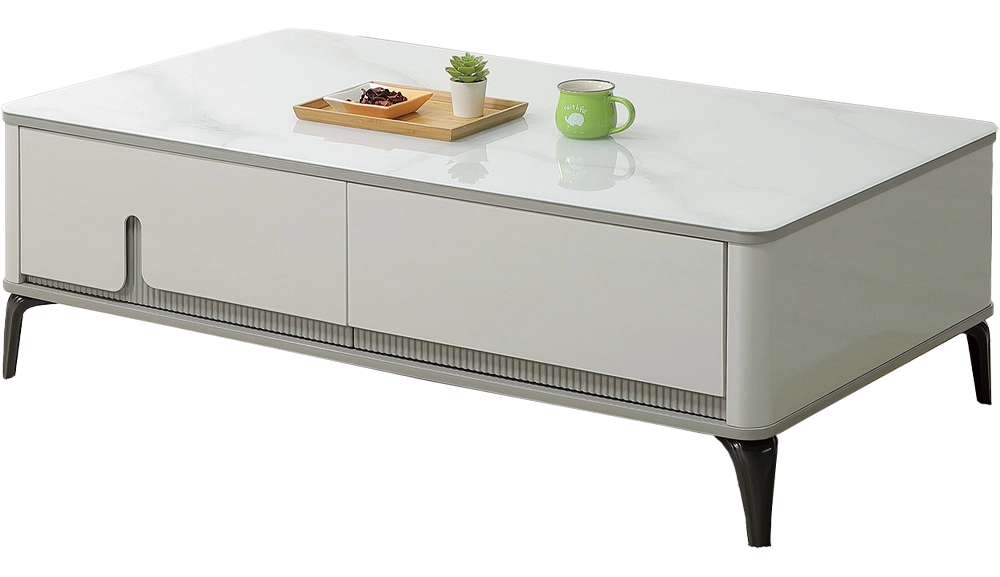 傑尼特玻璃大茶几