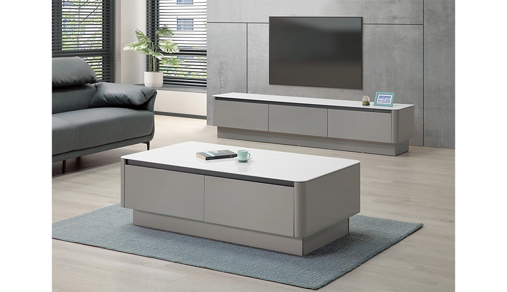 克萊門石面茶几