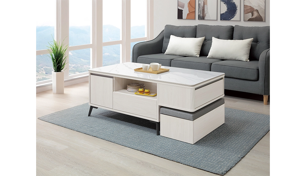 畢克岩板大茶几