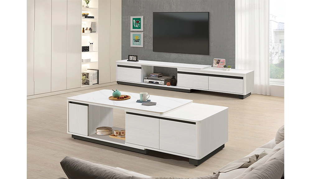 卡森4尺岩板功能大茶几