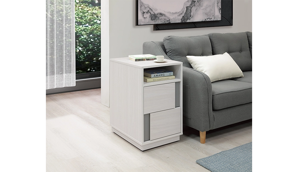 凱倫二抽收納櫃