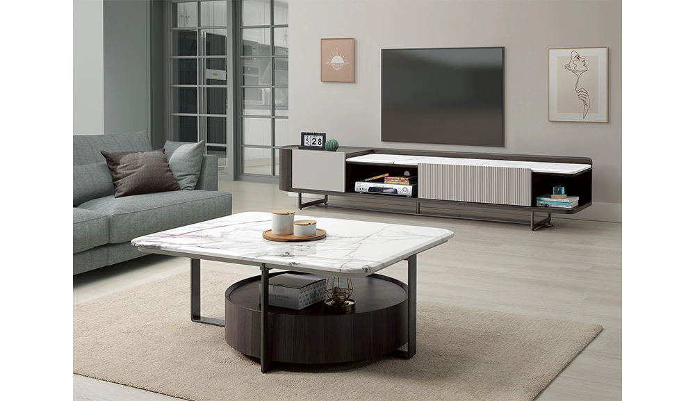 舒美特7.3尺石面長櫃