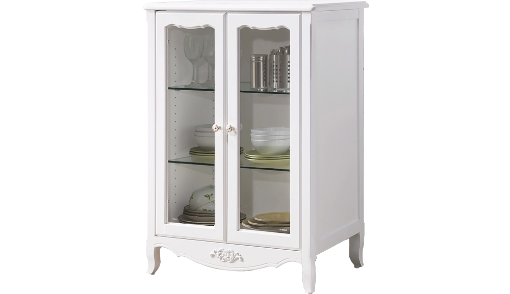 艾莉歐風2.7尺展示櫃