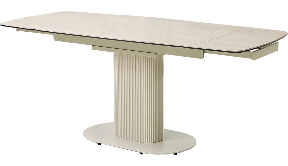 尼娜6尺複合陶板伸縮餐桌