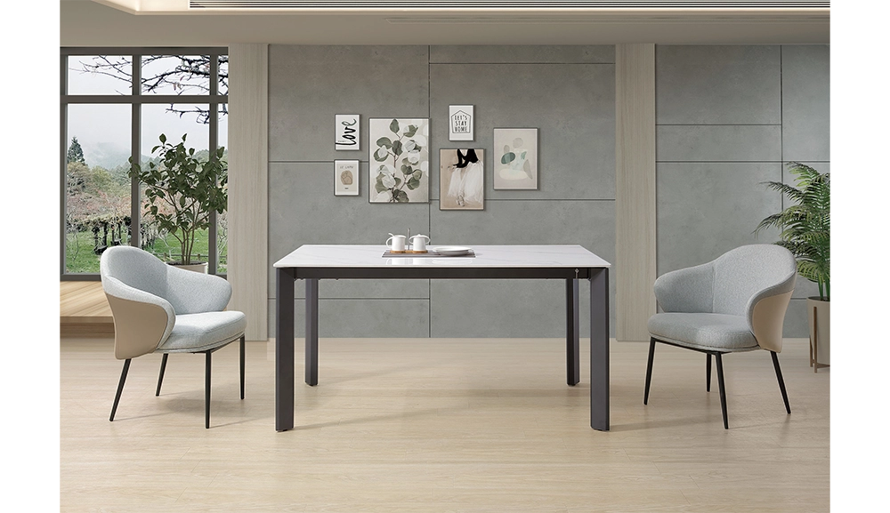 安德森6.6尺岩板伸縮餐桌