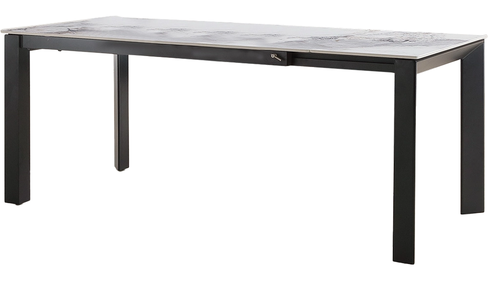 艾爾斯6尺岩板伸縮餐桌