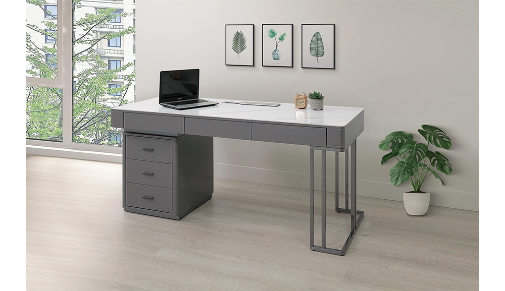 米尼奧5.3尺岩板書桌