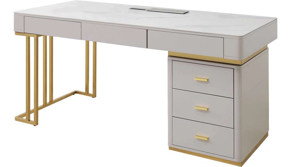 米尼斯5.3尺岩板書桌