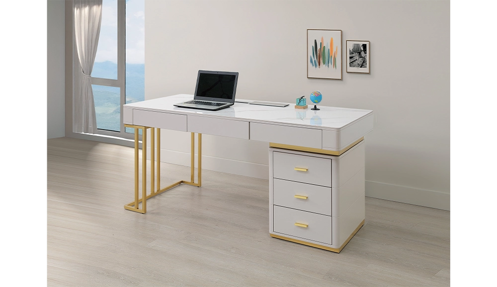 米尼斯5.3尺岩板書桌