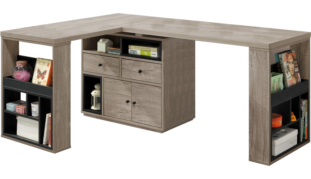 艾爾頓L型功能桌組