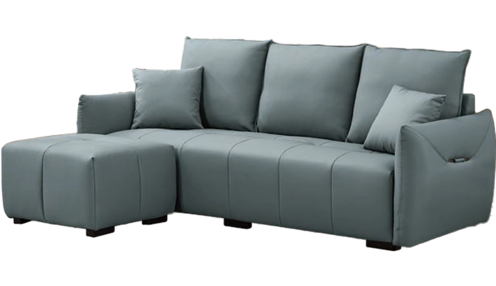 利雅德L型皮沙發