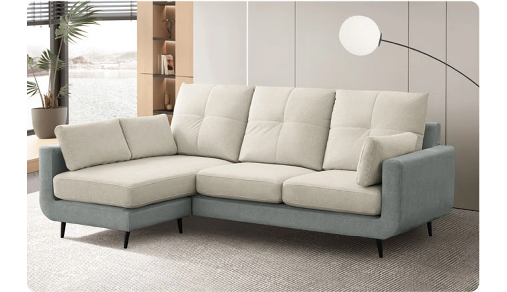 加菲貓L型雙色貓抓布沙發