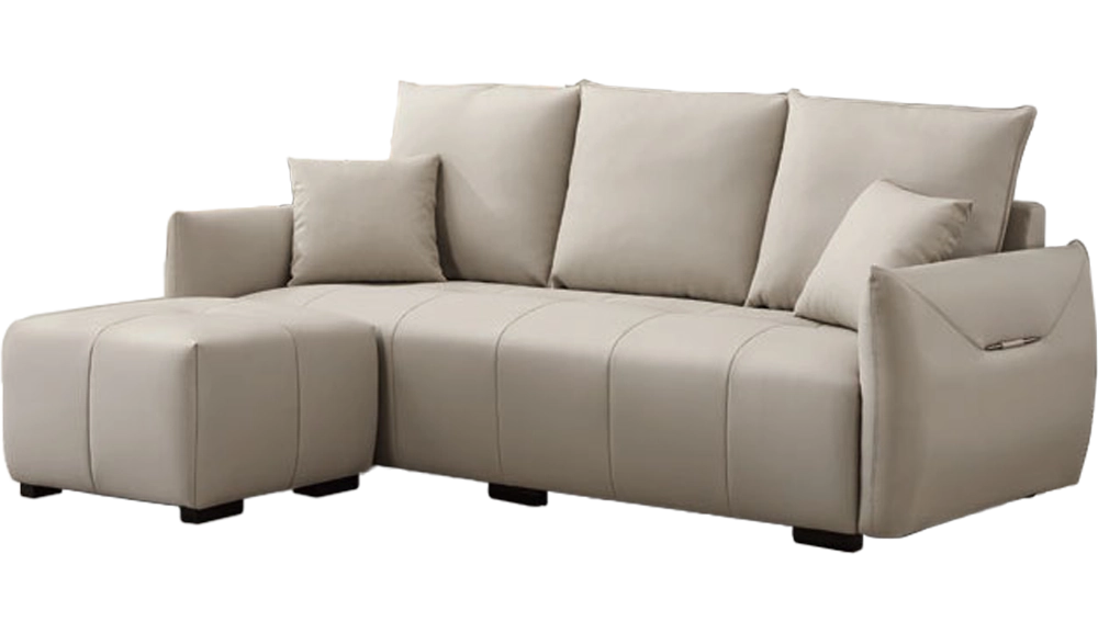 利雅德L型皮沙發