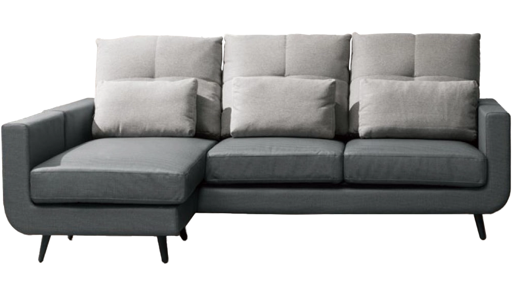 菲尼斯L型貓抓皮沙發