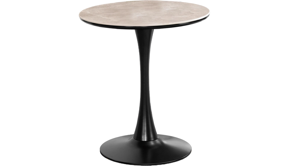 希曼岩板休閒圓桌