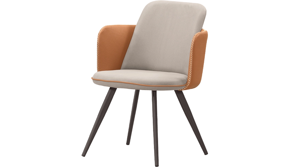 哈頓餐椅(五金腳)