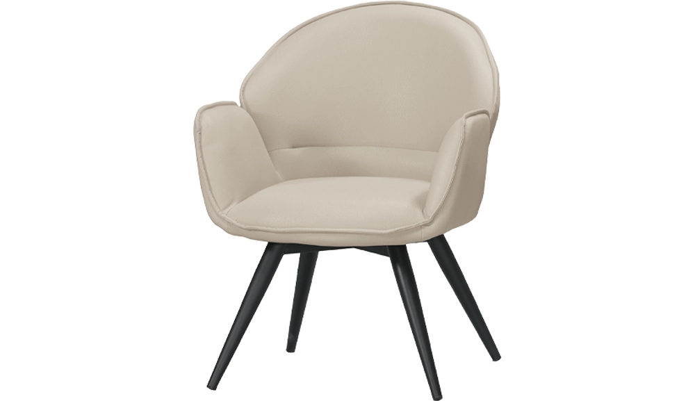 拉爾夫餐椅(皮)(五金腳)