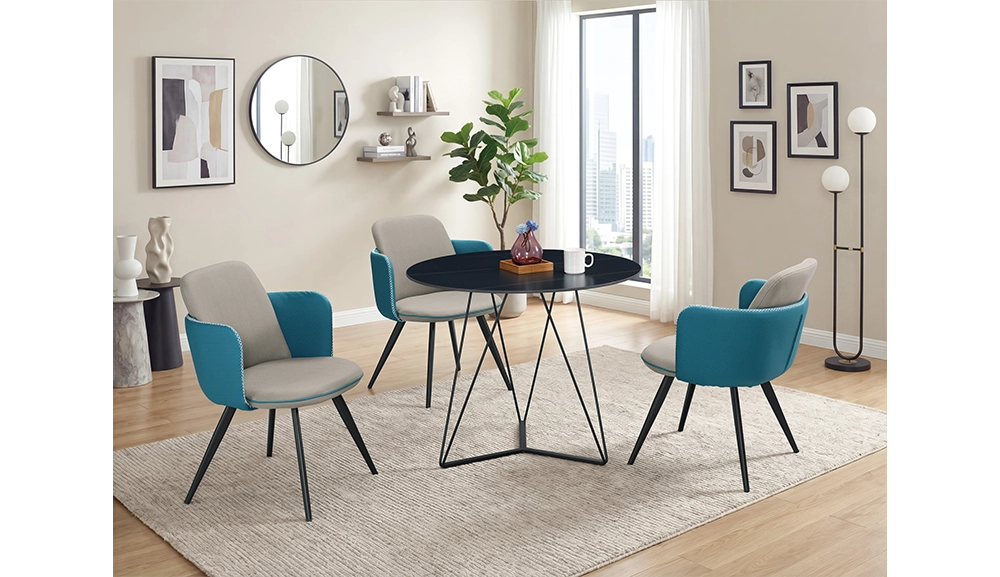 海蒙餐椅(五金腳)