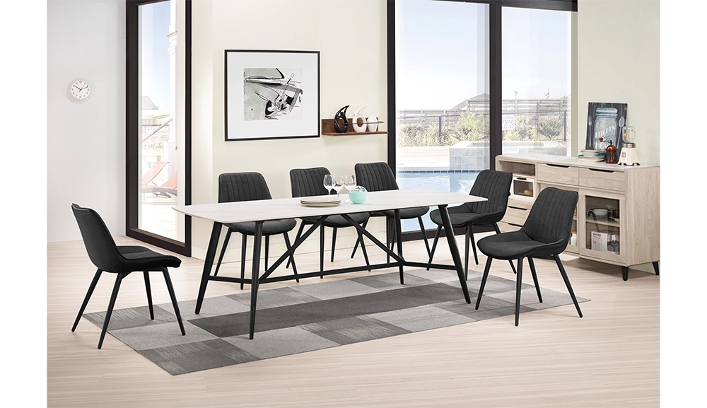 維克多岩板餐桌