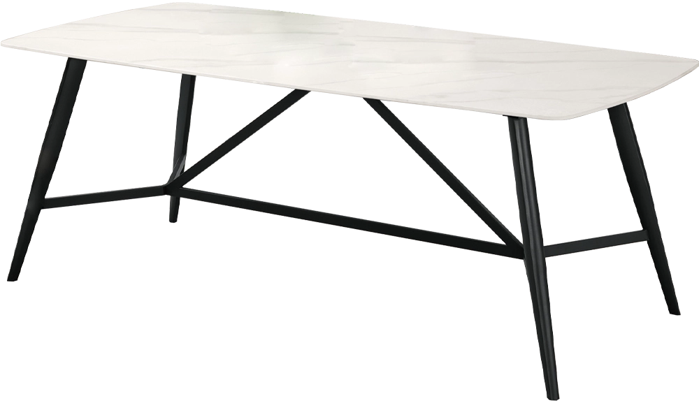 維克多岩板餐桌